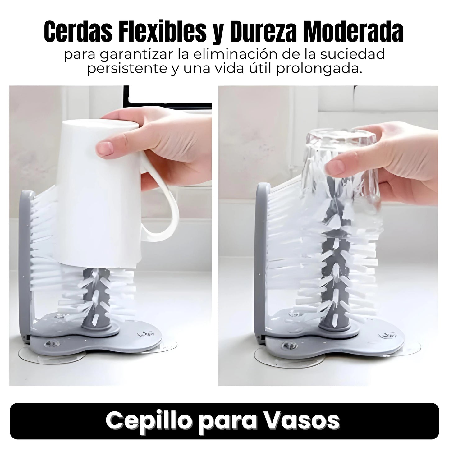 Cepillo Limpiador de Vasos · ENVÍO GRATIS ·