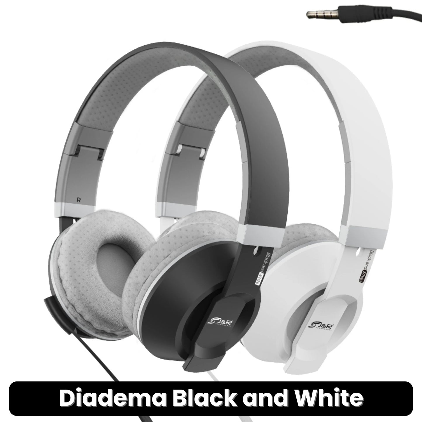 DIADEMA BLACK AND WHITE · ENVÍO GRATIS ·