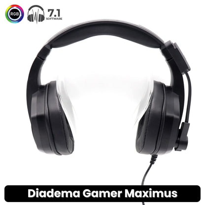 DIADEMA GAMER MAXIMUS · ENVÍO GRATIS ·
