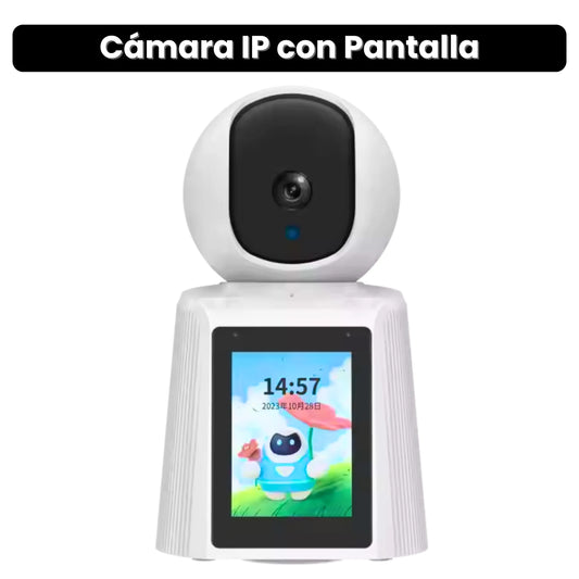 CÁMARA IP CON PANTALLA · ENVÍO GRATIS ·