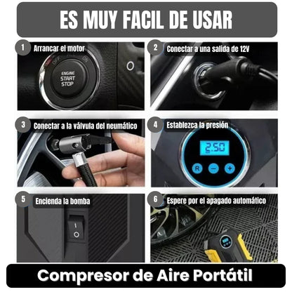 Compresor de Aire Portátil · ENVÍO GRATIS ·
