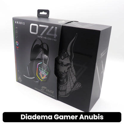 DIADEMA GAMER ANUBIS · ENVÍO GRATIS ·