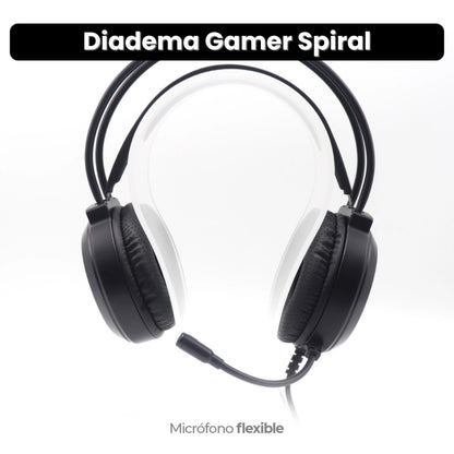 DIADEMA GAMER SPIRAL · ENVÍO GRATIS ·