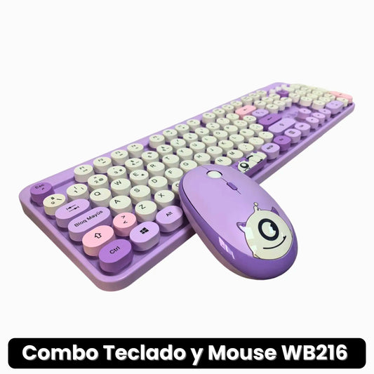 COMBO TECLADO Y MOUSE WEIBO WB-216 · ENVÍO GRATIS ·