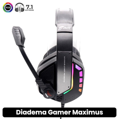 DIADEMA GAMER MAXIMUS · ENVÍO GRATIS ·