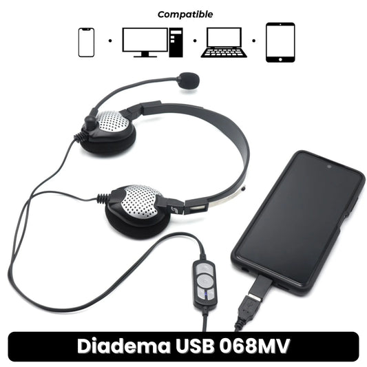 DIADEMA USB 068MV ·ENVÍO GRATIS ·